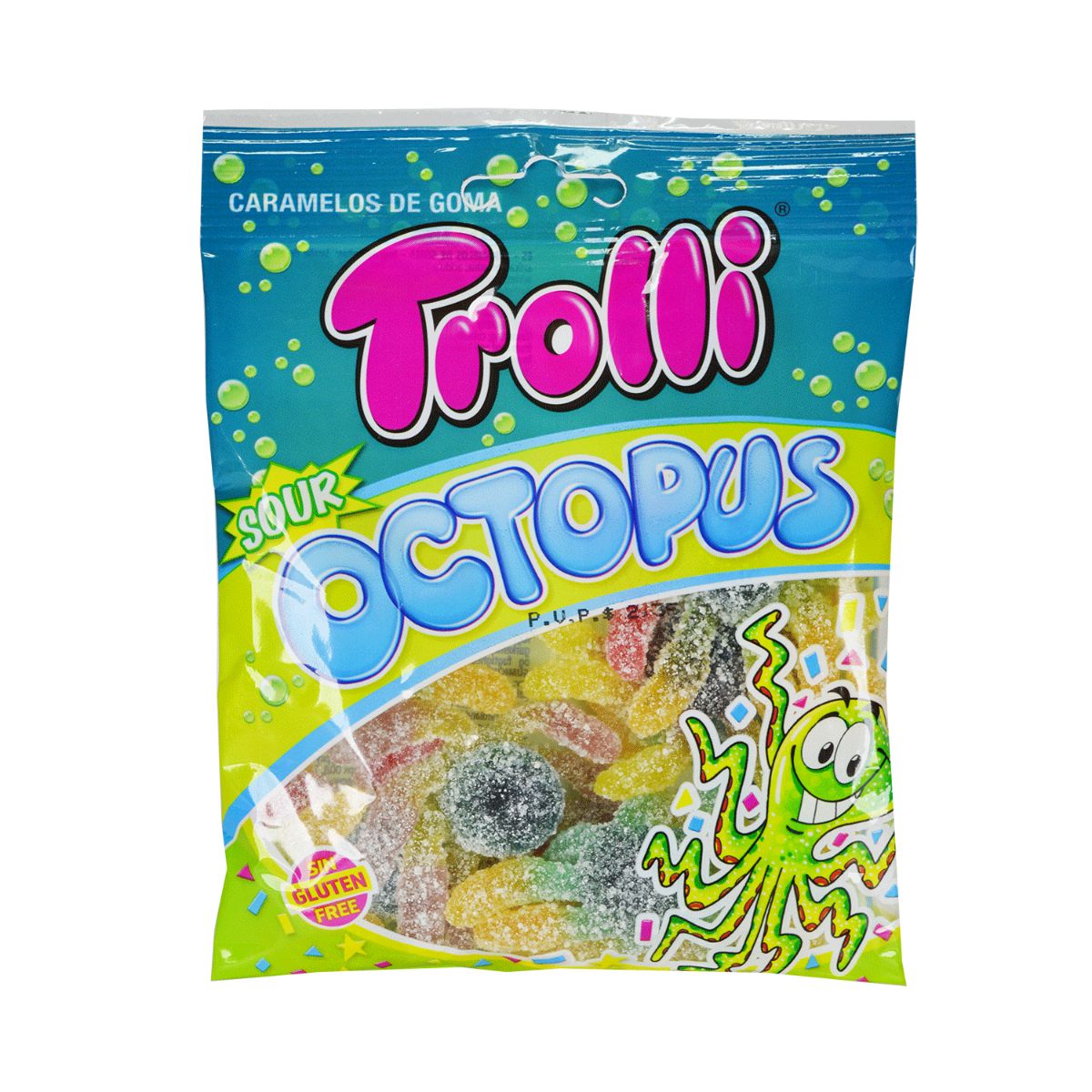 TROLLI GOMAS SOUR OCTOPUS 100 GR