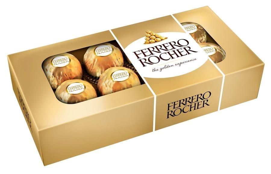 BOMBON FERRERO ROCHER X8 100G