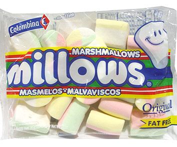 MASMELOS SURTIDO MILLOWS COLOMBINA 145G