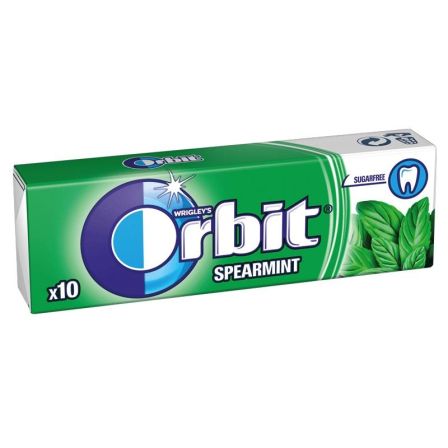 CHICLE ORBIT HIERBA BUENA 30G X20