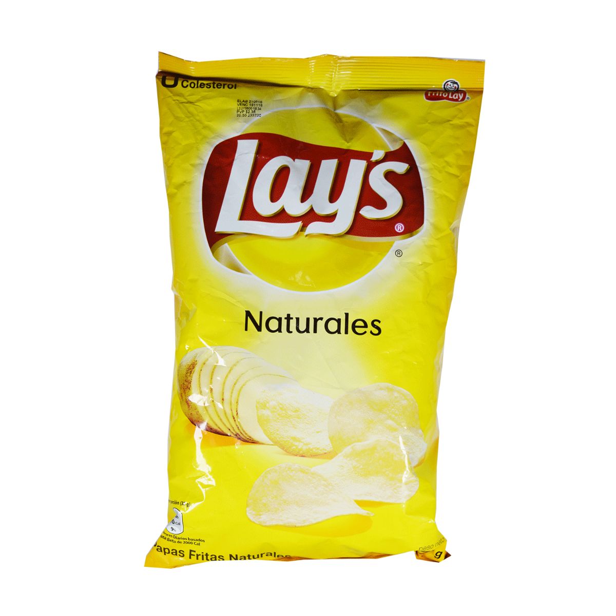 PAPAS LAYS NATURAL FRITO LAY 174G