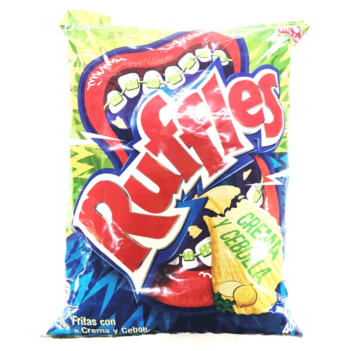 PAPAS RUFFLES CREMA Y CEBOLLA FRITO LAY