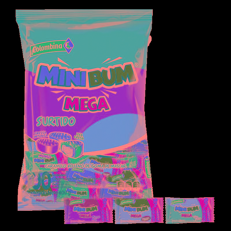 CARAMELO SURTIDO MINIBUM COLOMBINA 400G