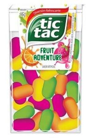TIC TAC FRUIT ADVENTURA 16G