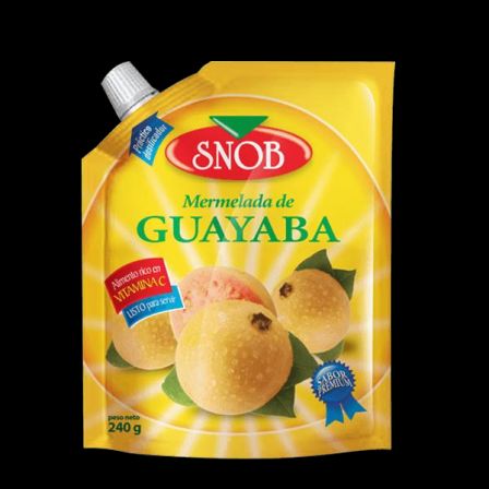 MERMELADA DE GUAYABA SNOB SACHET 240G
