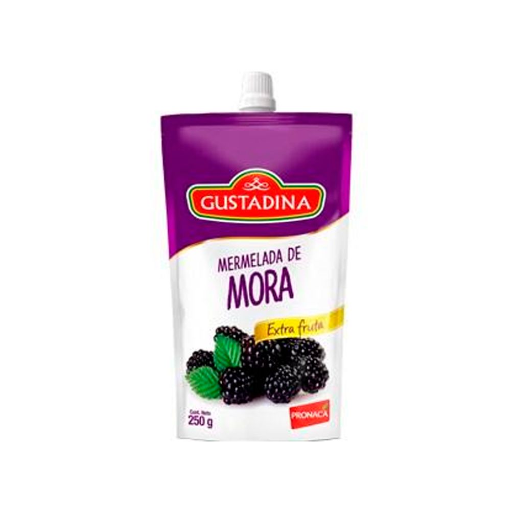 MERMELADA MORA GUSTADINA SACHET 250G