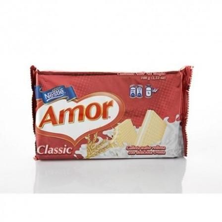 GALLETAS AMOR WAFERS CLASICO 175G