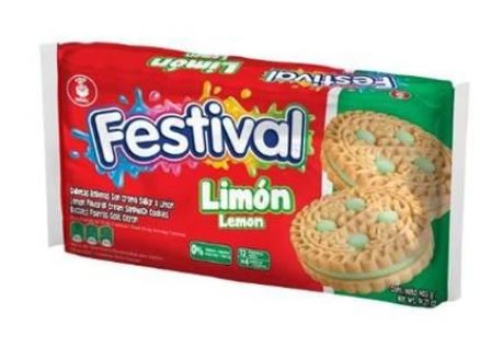 GALLETAS FESTIVAL LIMON 12X4 UDS 403G