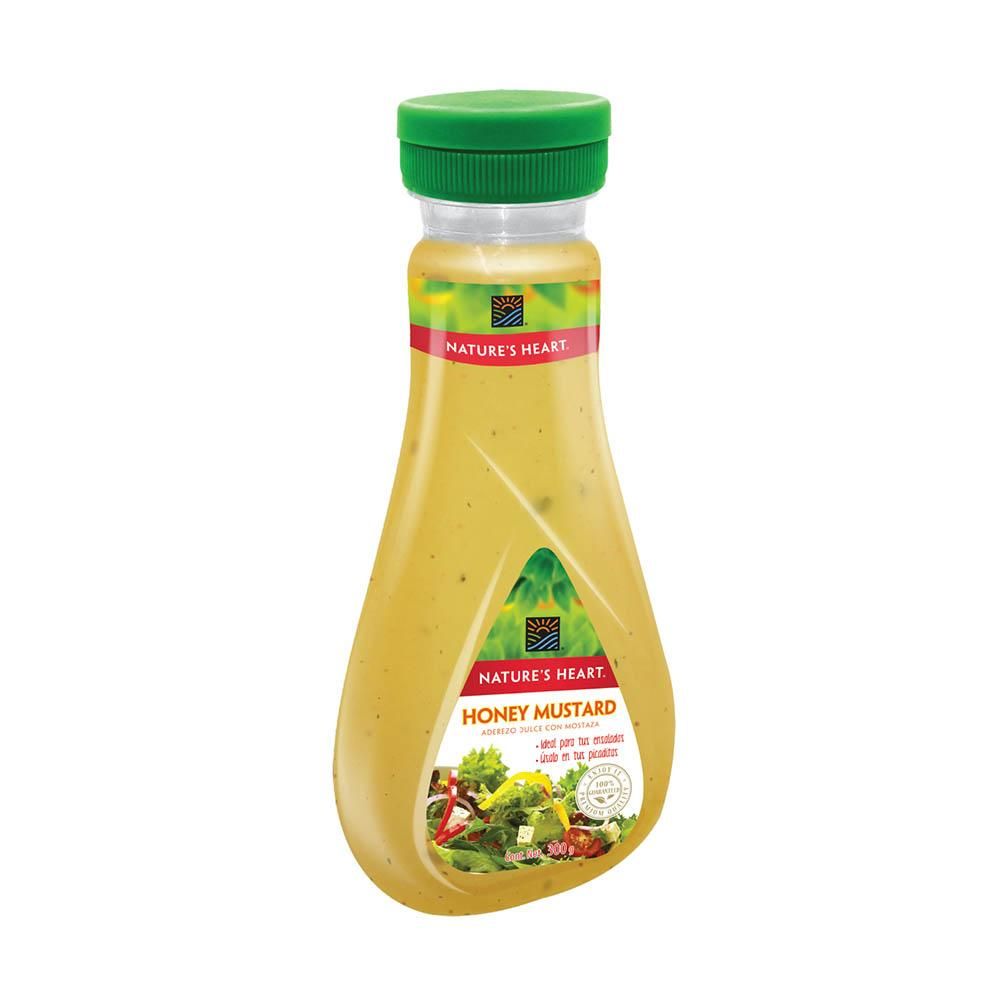 ADEREZO HONEY MUSTARD NATURES HEART 300G