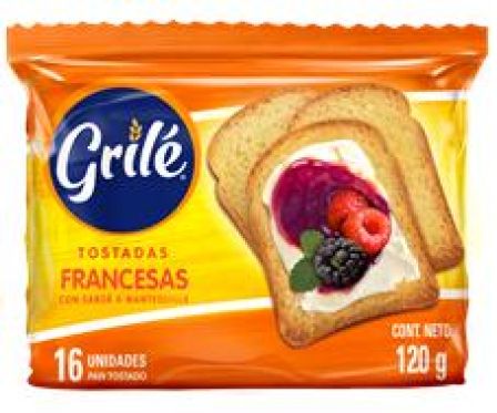 TOSTADAS FRANCESA GRILE X16 120G