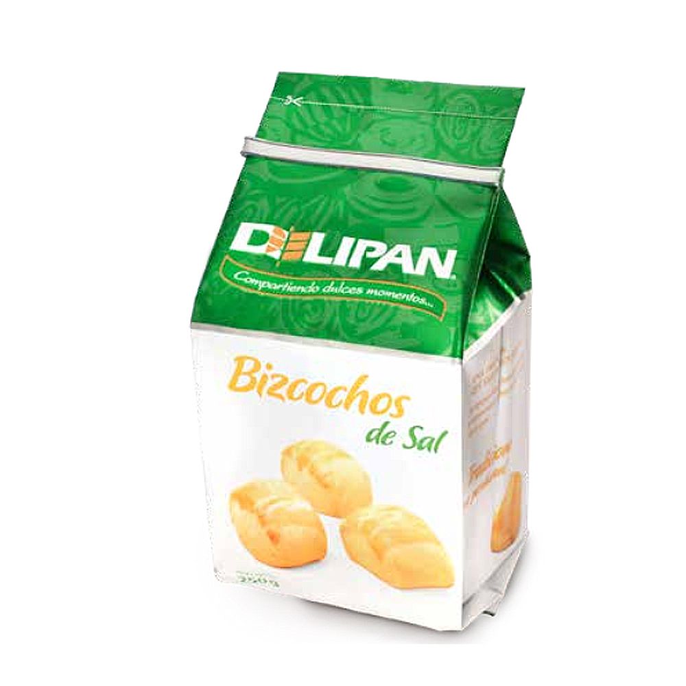 BISCOCHOS DE SAL DELIPAN 250G