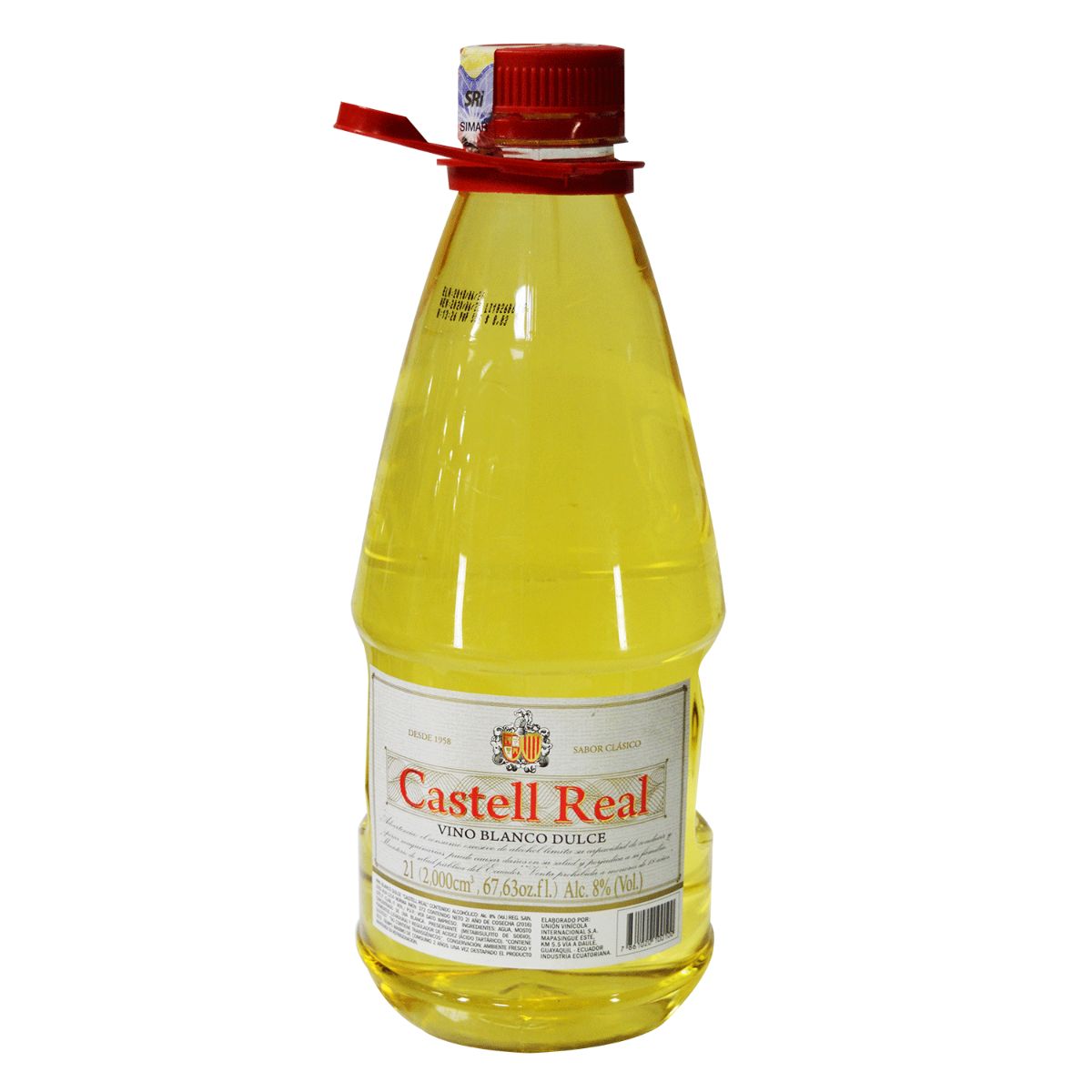 VINO CASTELL REAL MOSCATEL 2L