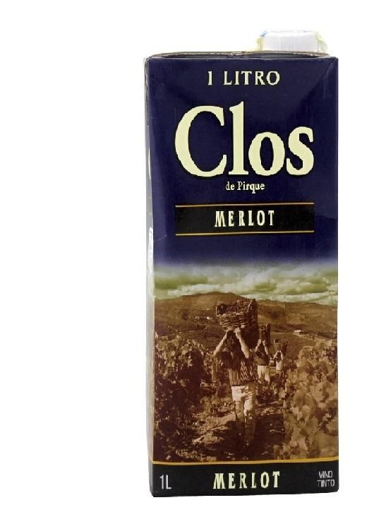 VINO CLOSS DE PIRQUE TINTO MERLOT 1L