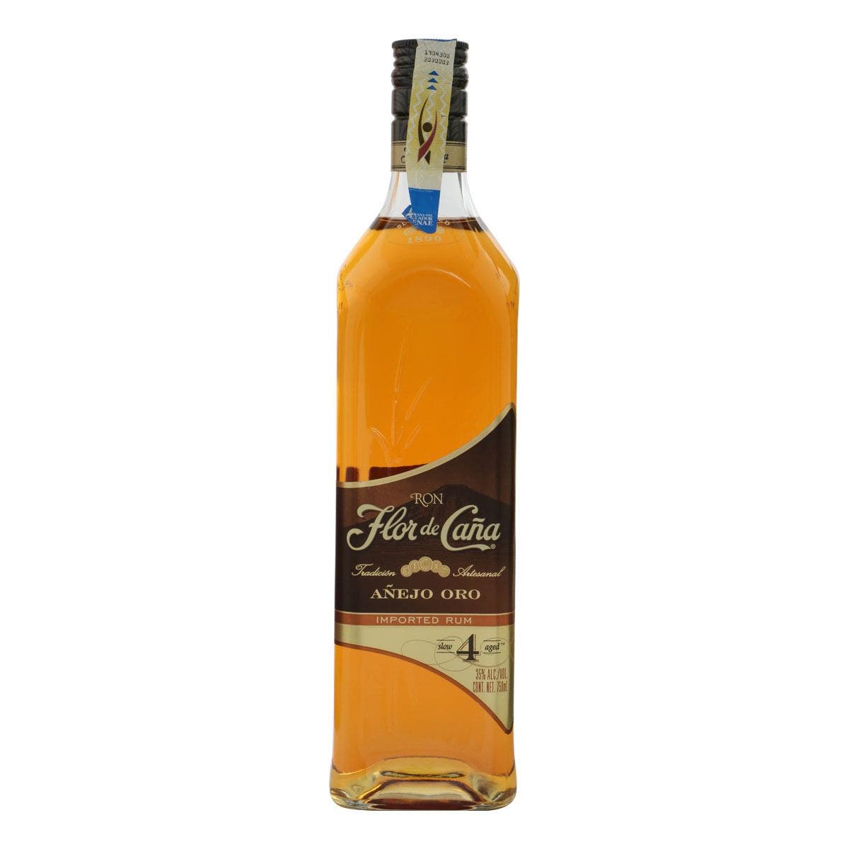 RON GOLD "FLOR DE CANA"750ML