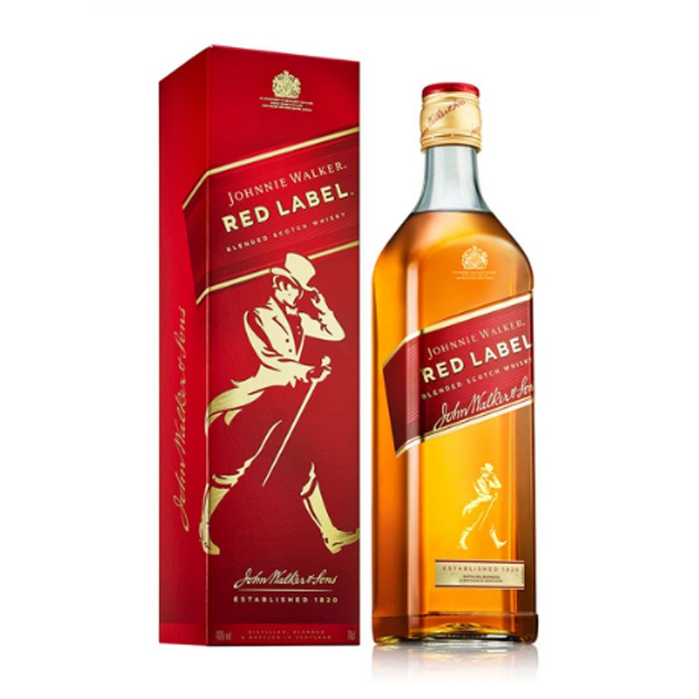 WISKY JOHNIE WALKER RED LABEL 750ML