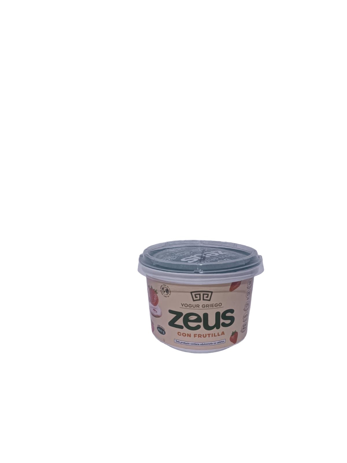 YOGURT GRIEGO CON FRUTILLA ZEUS 400G