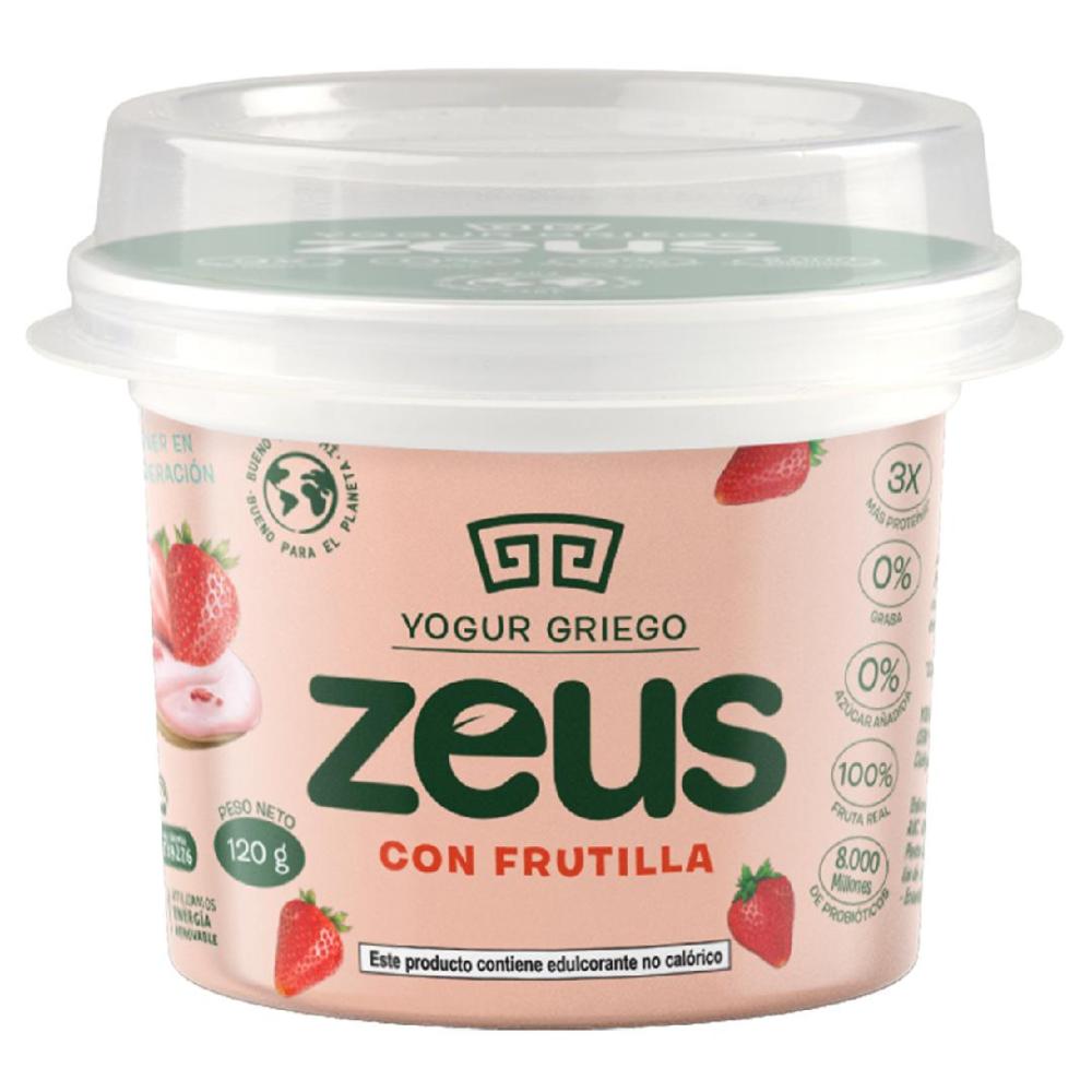 YOGURT GRIEGO CON FRUTILLA ZEUS 120G