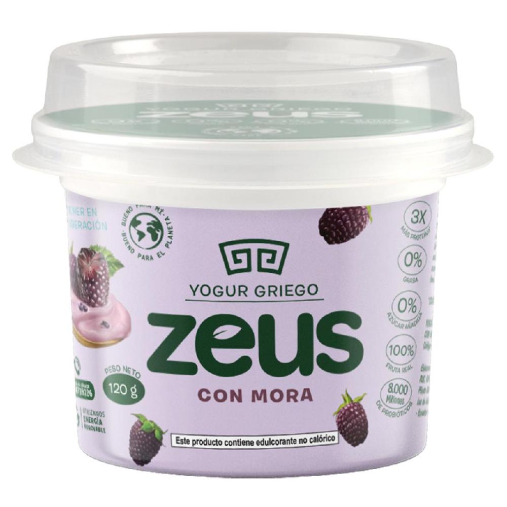 YOGURT GRIEGO CON MORA ZEUS 120G