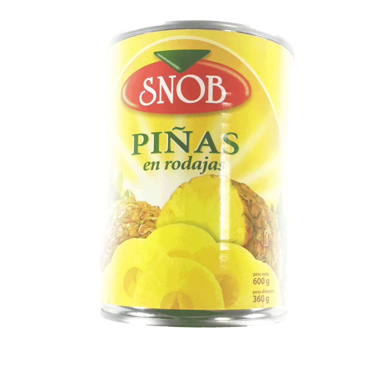 PIÑAS RODAJAS EN ALMIBAR 600GRS