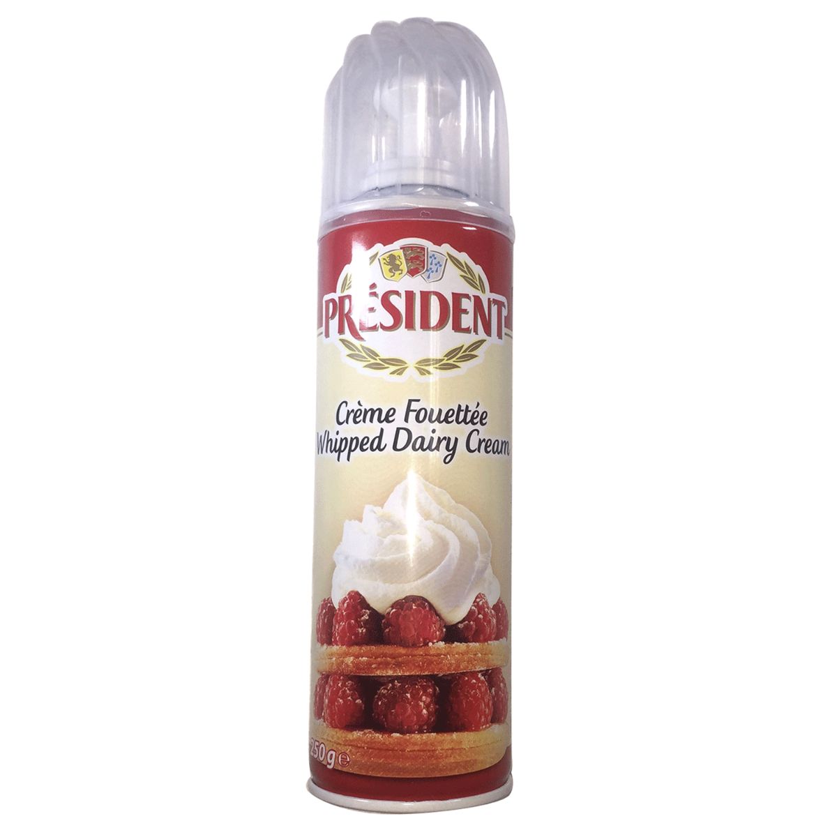 CREMA BATIDA SPRAY PRESIDENT 250G