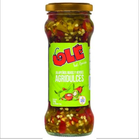 JALAPENOS AGRIDULCES OLE 250G