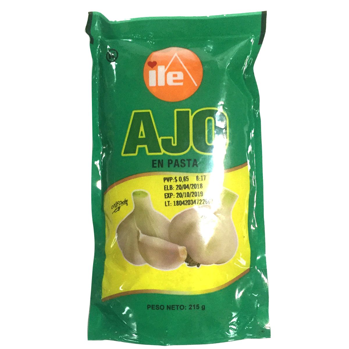 AJO EN PASTA DOIW PACK 215G.