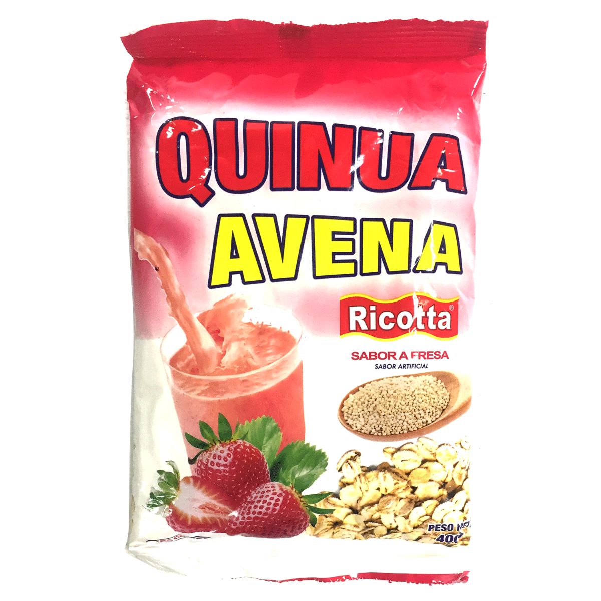 QUINUA AVENA RICOTTA FRESA 400G
