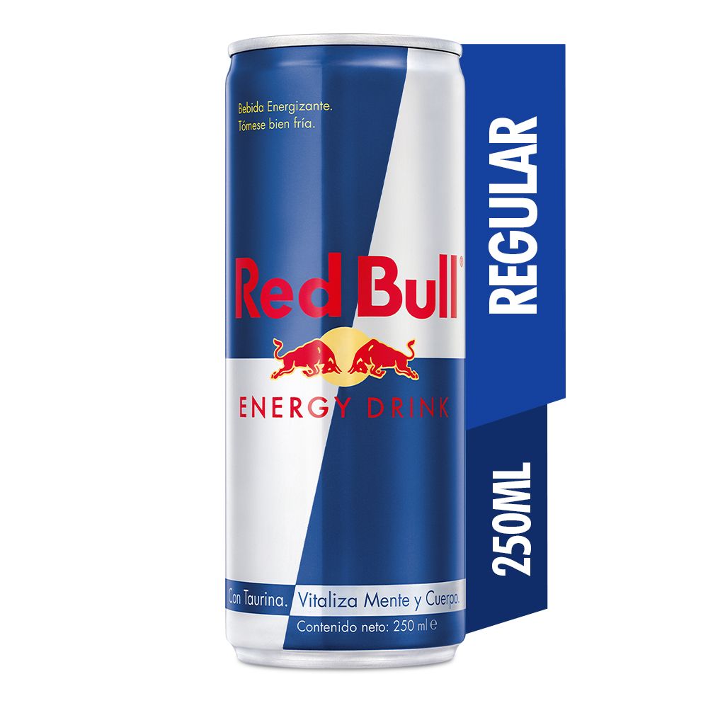 BEBIDA ENERGIZANTE RED BULL LATA 250G
