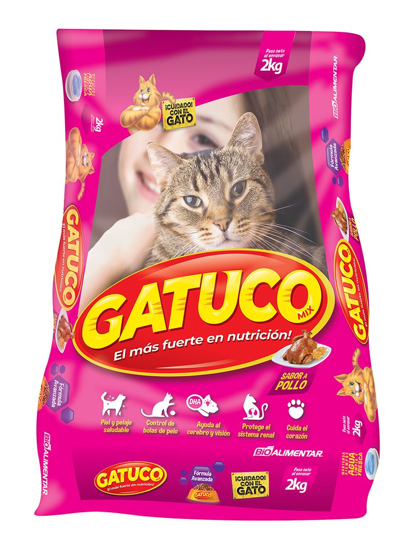 COMIDA DE GATO GATUCO MIX 2KG