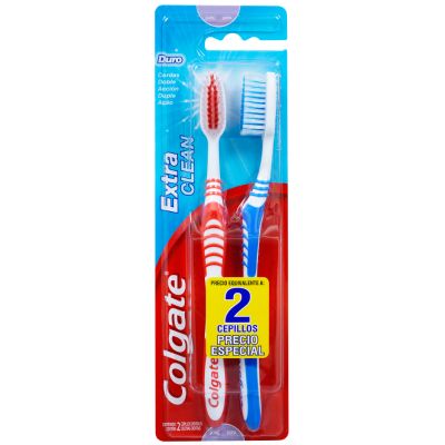 CEPILLO COLGATE EXTRACLEAN FIRME 2PACK
