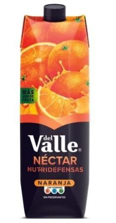 NECTAR DEL VALLE NARANJA TETRAPCK 1L