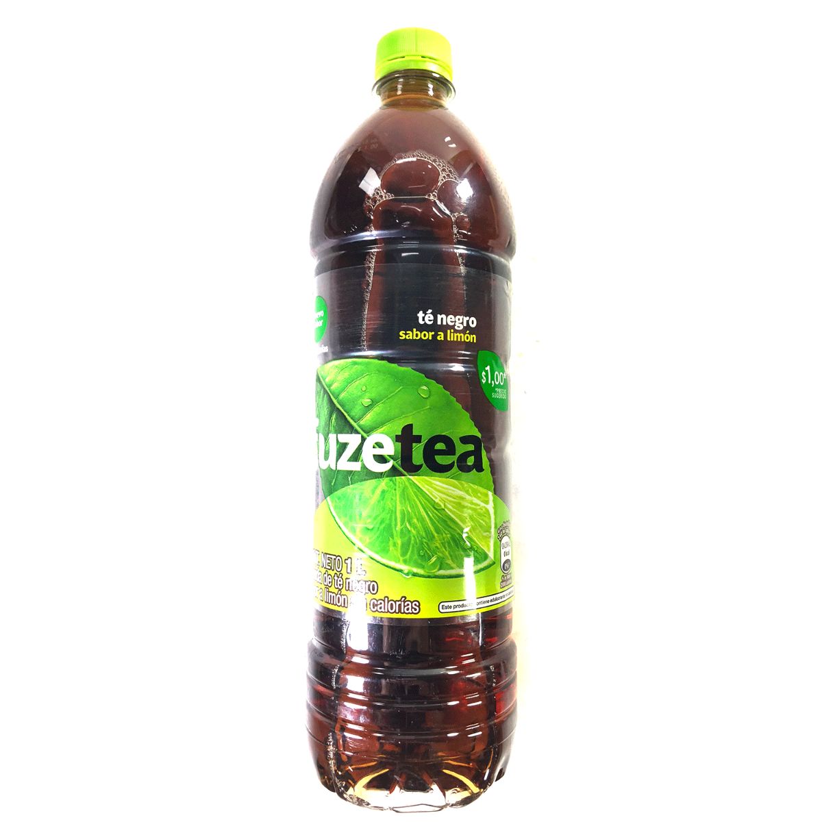 FUZETEA TE NEGRO SABOR LIMON 1L