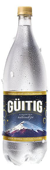 AGUA MINERAL CON GAS GUITIG 1.5L