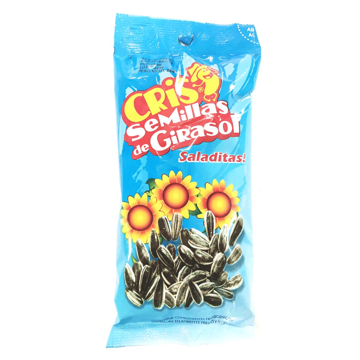 SEMILLA DE GIRASOL SALADITA 88GR CRIS