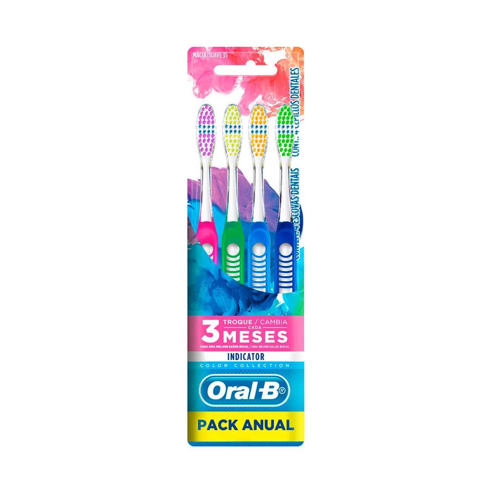 CEPILLO DENTAL ORAL B INDICADOR COLOR CO