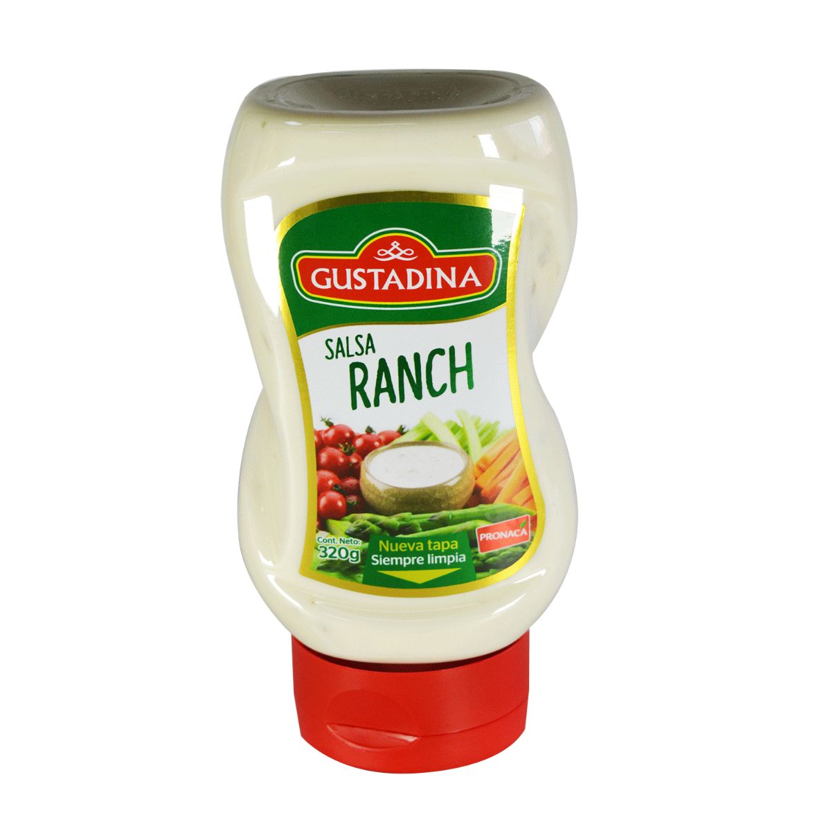 SALSA RANCH PET GUSTADINA 320G