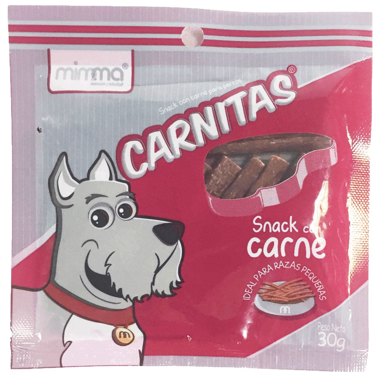 ALIMENTO PERRO CARNITAS MIMMA 30G