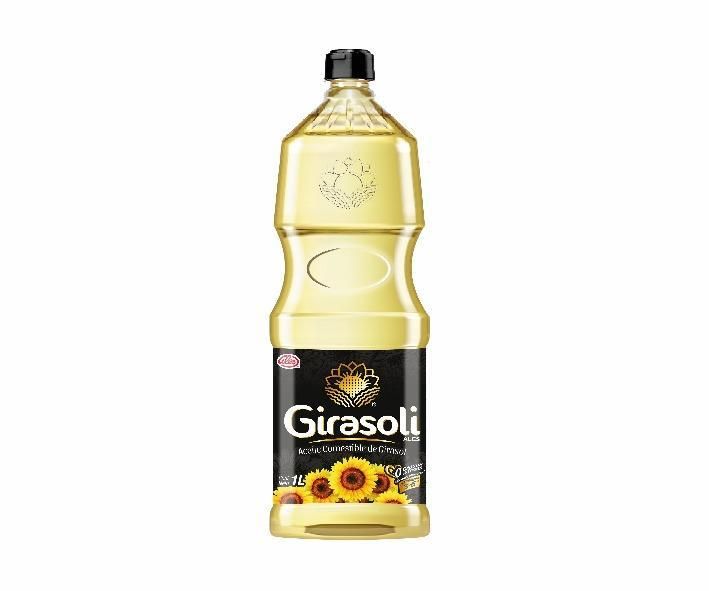ACEITE DE GIRASOL GIRASOLI BOTELLA 1L
