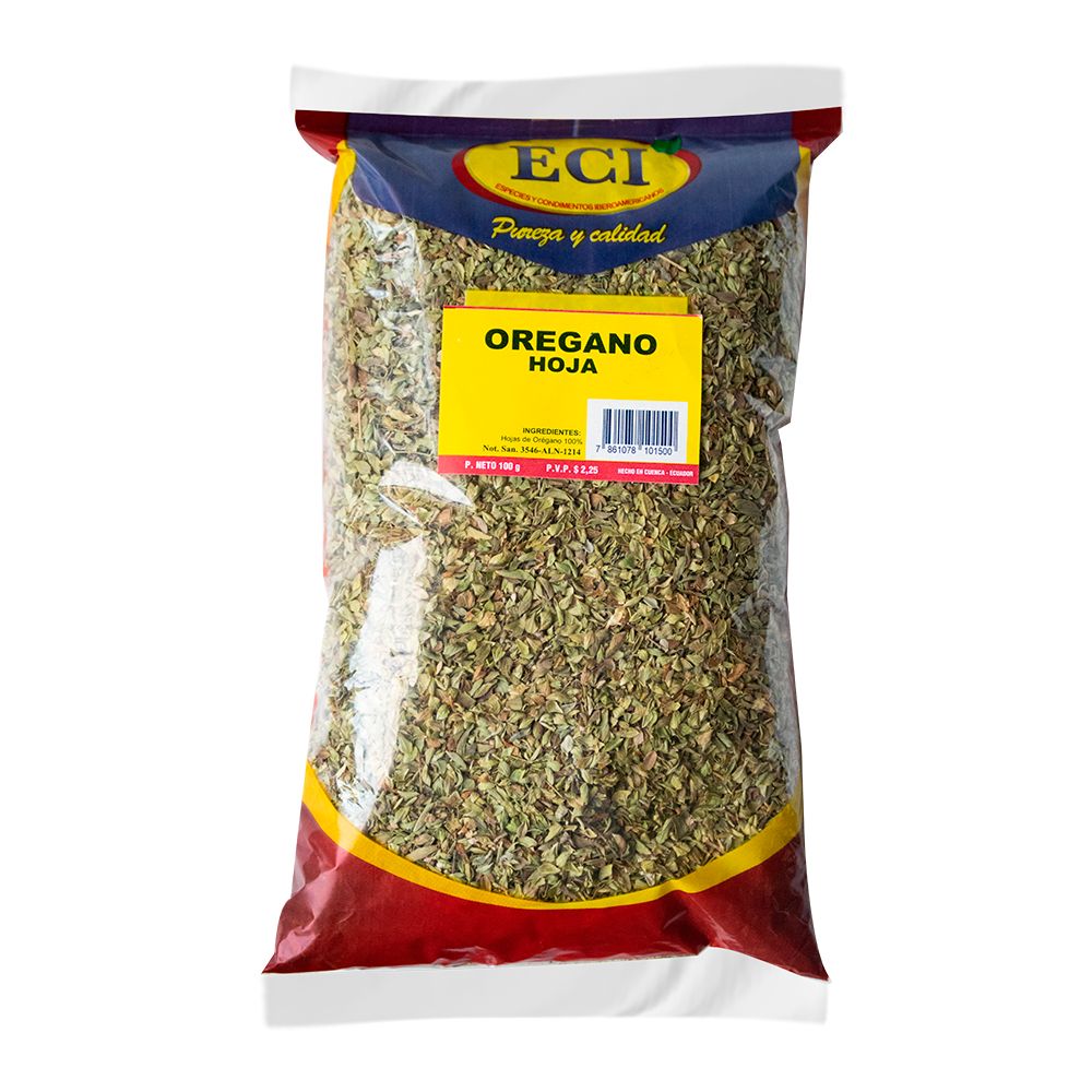 OREGANO EN HOJA ECI 100G