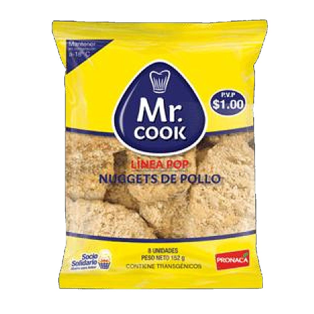 NUGGETS DE POLLO MR. COOK 152G