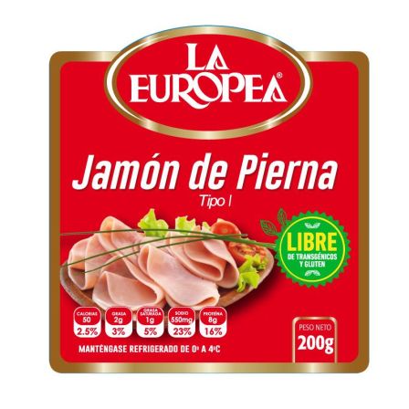 JAMON PIERNA EUROPEA 200G