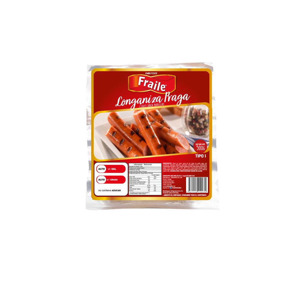 LONGANIZA PRAGA 500G