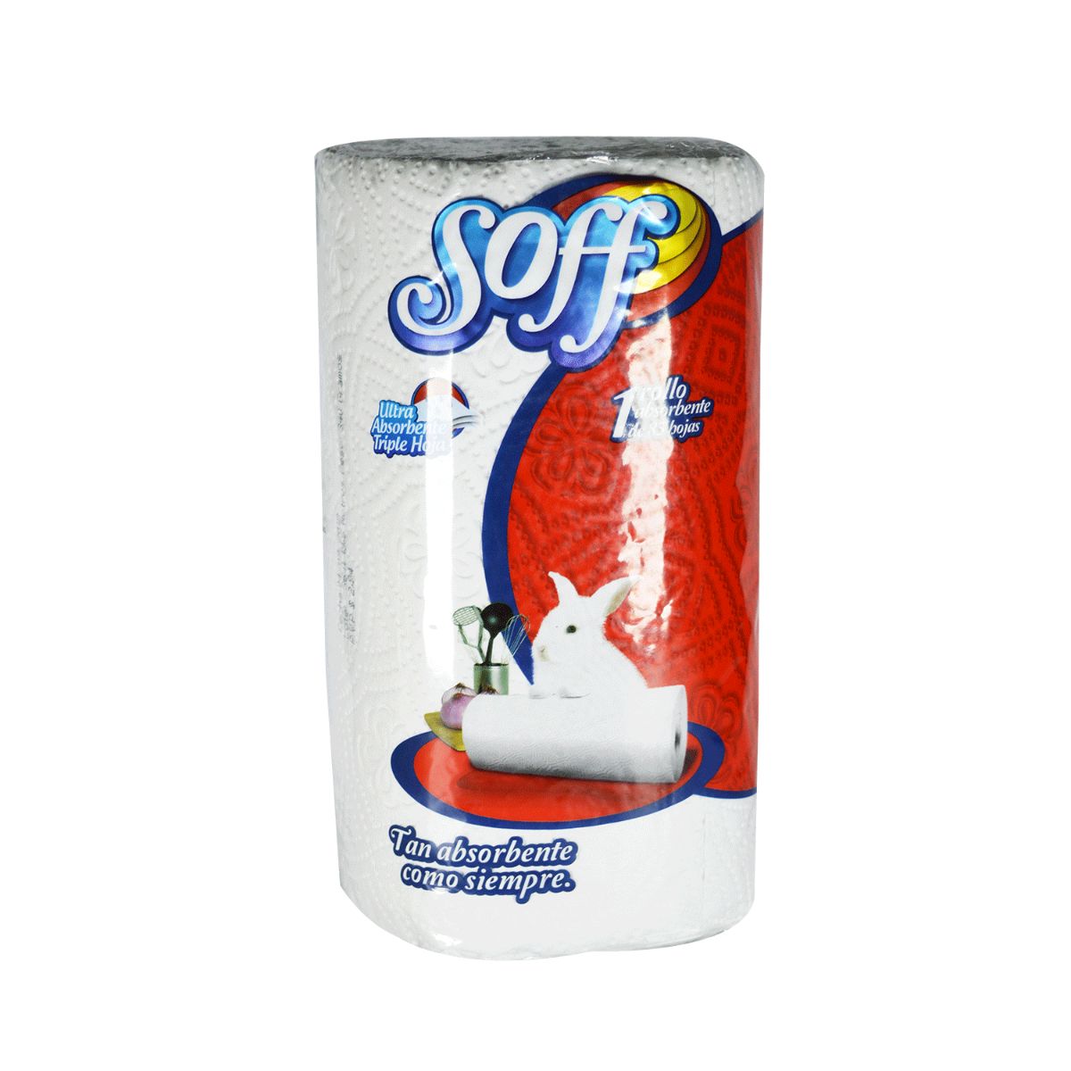 SOFF PAPEL TOALLA 3H 23X23 85H R 1*1*8