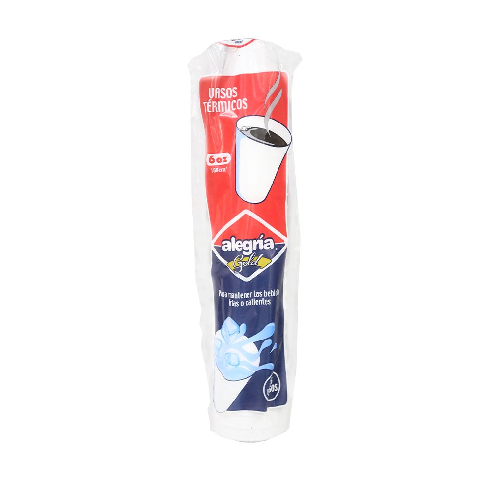 VASO TERMICO ALEGRIA 6OZ