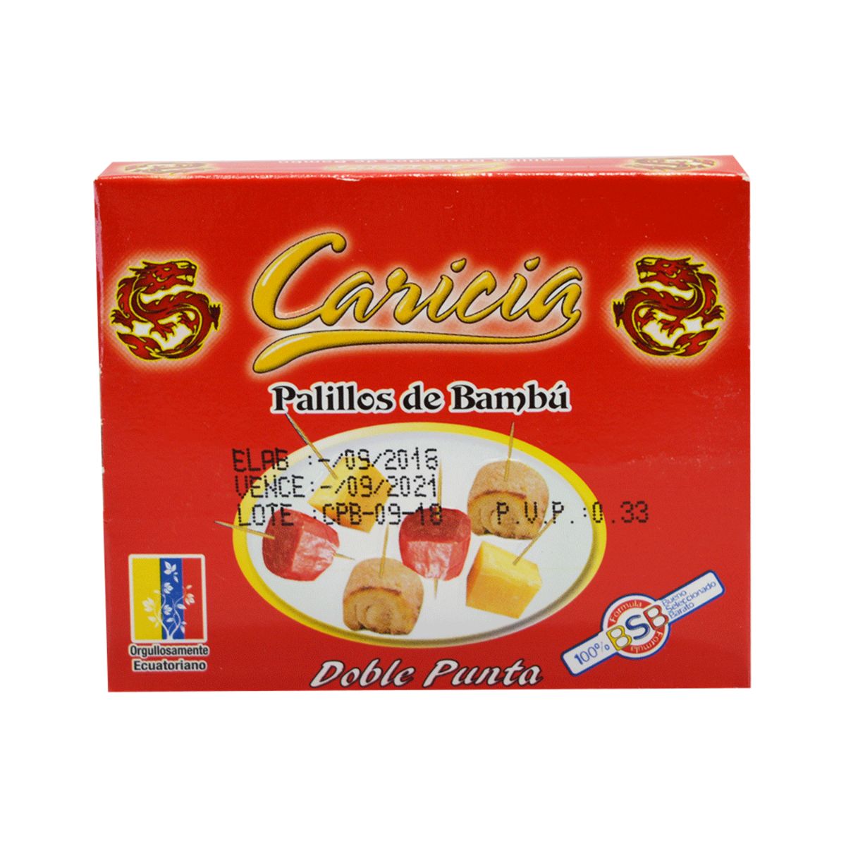 PALILLOS DE DIENTES CAJA BAMBOO 1000