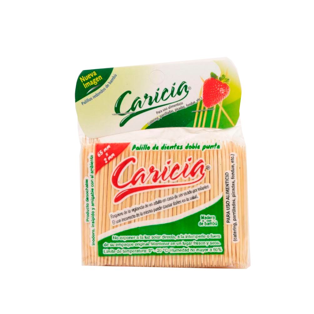 PALILLOS DE BAMBOO CARICIA 58G