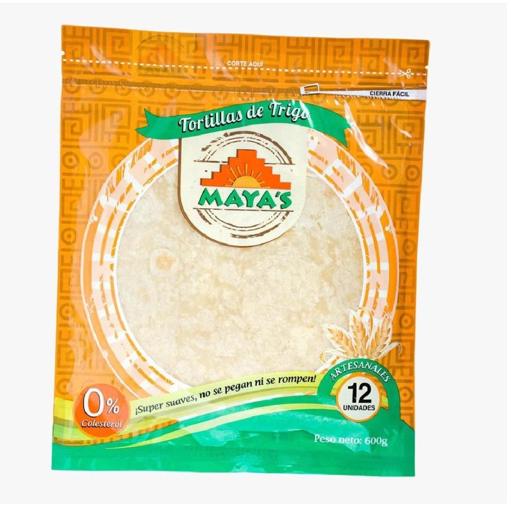 TORTILLAS DE TRIGO MAYAS 600G