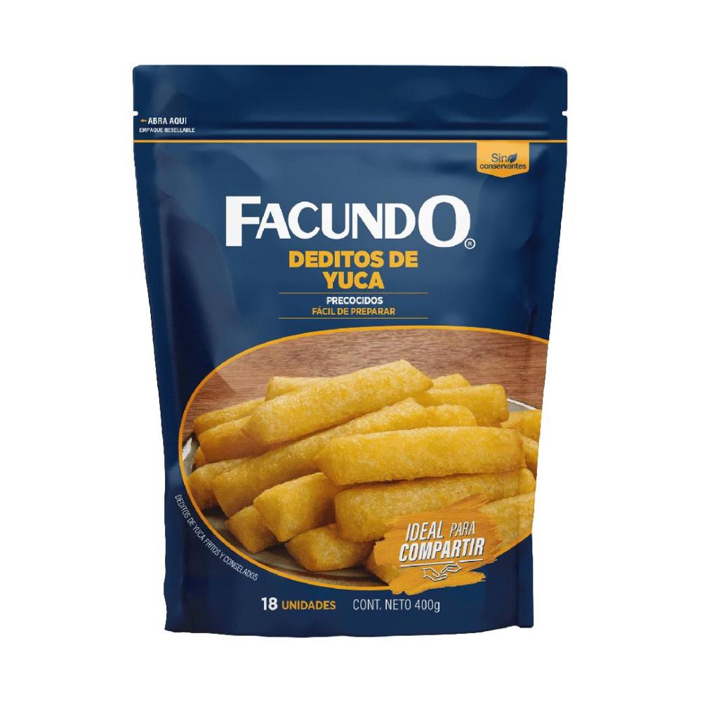 DEDITOS DE YUCA CONGELADA FACUNDO 400G