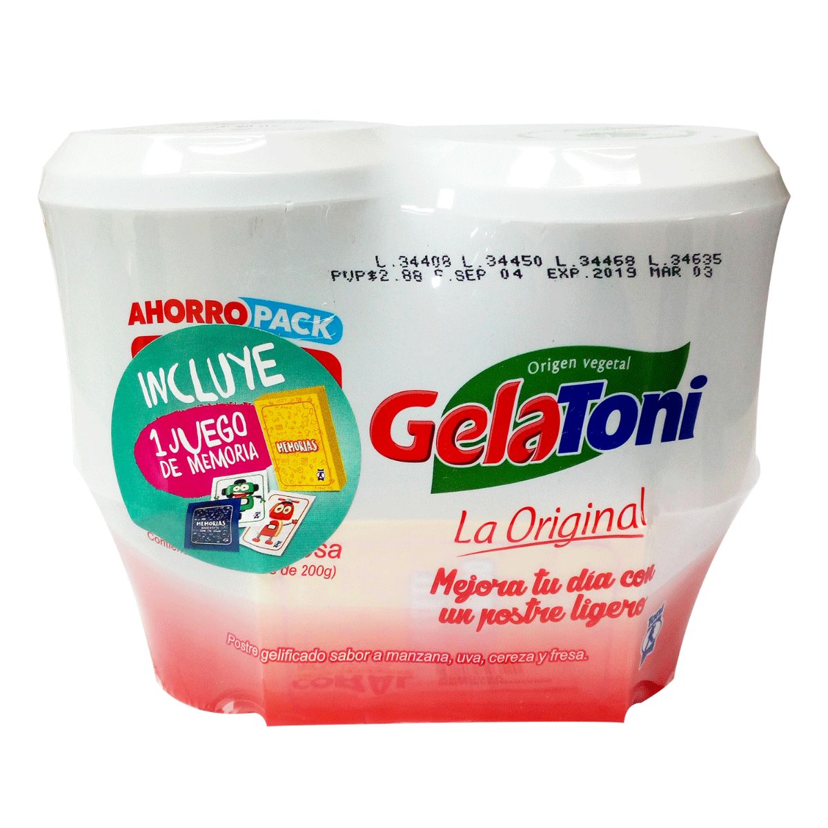 GELATONI 200GR X 4
