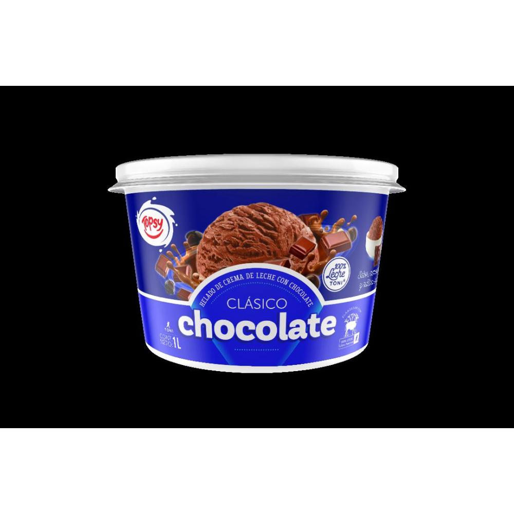 TOPSY 1 LITRO CHOCOLATE TOPSY CLASICO